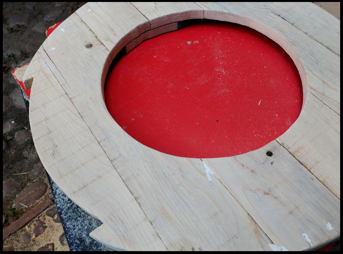 Mesa reciclar palet