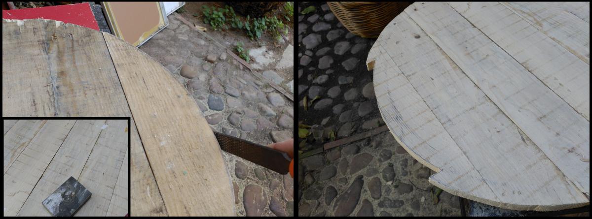 Mesa reciclar palet