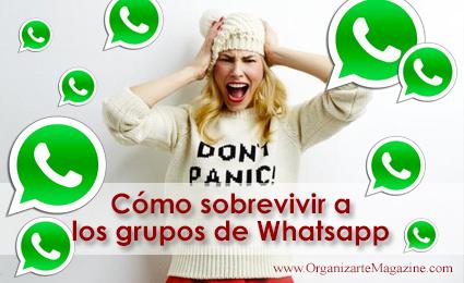 sobrevivir a los grupos en whatsapp