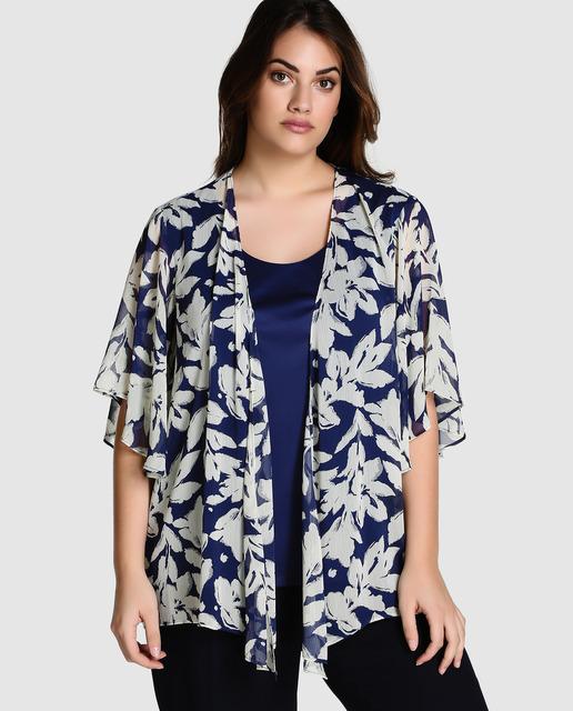 Tendencias Tallas Grandes Moda Oversize - kimono oversize