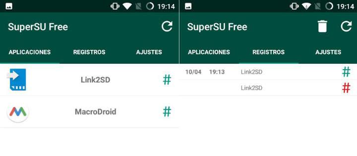 SuperSU es una app gratuita que nos permite gestionar los permisos root o superusuario de nuestro Android