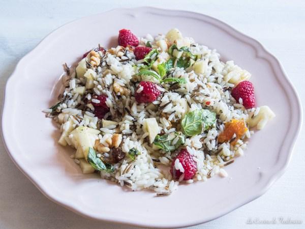 Ensalada de arroz salvaje