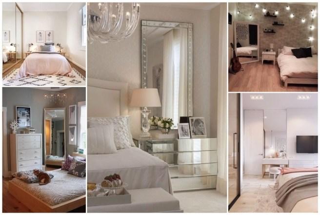 decorar armarios con espejos