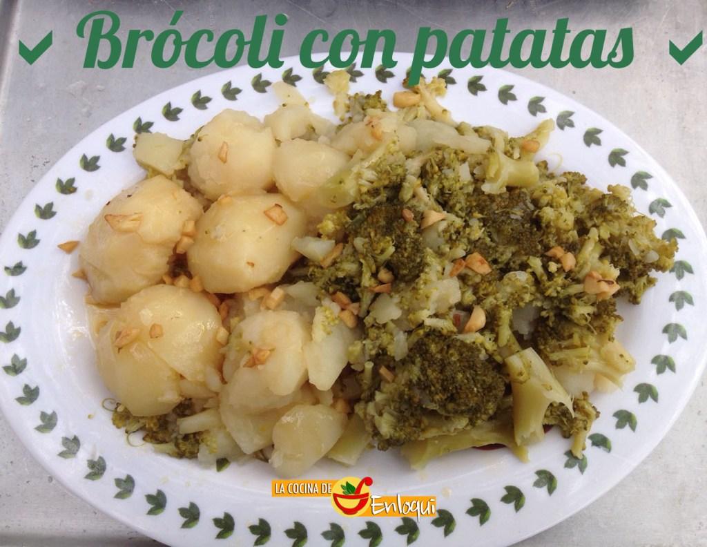 Brocoli con patatas la receta