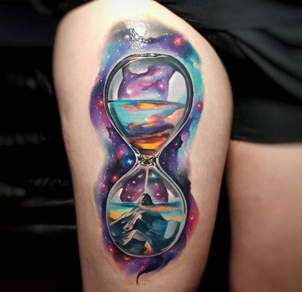 Tatuajes de Reloj de Arena