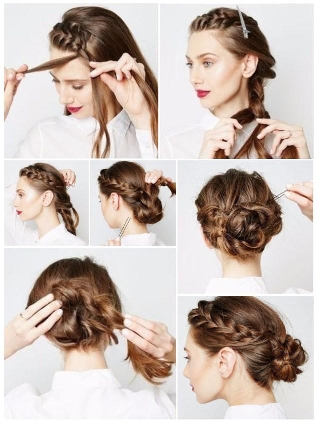 peinados de trenzas rápidos