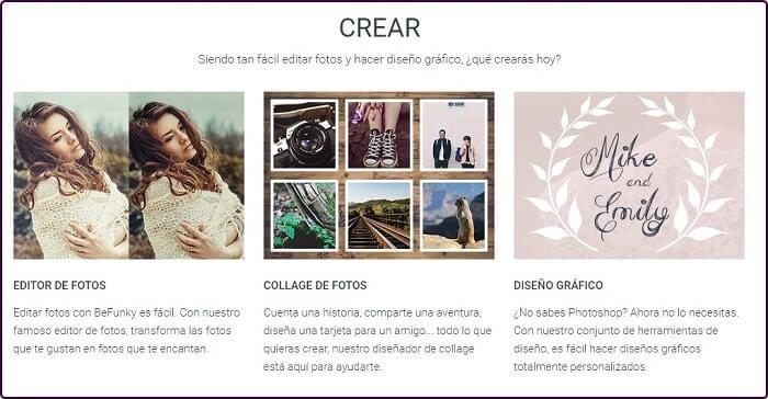 filtros fotos gratis befunky