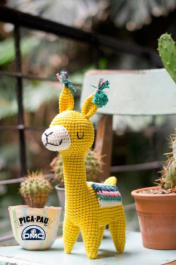 amigurumi gratis pica pau alpaca