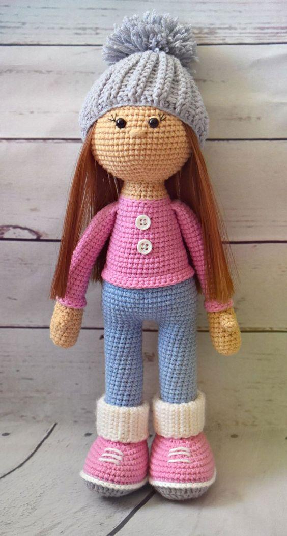 amigurumi gratis muñeca molly
