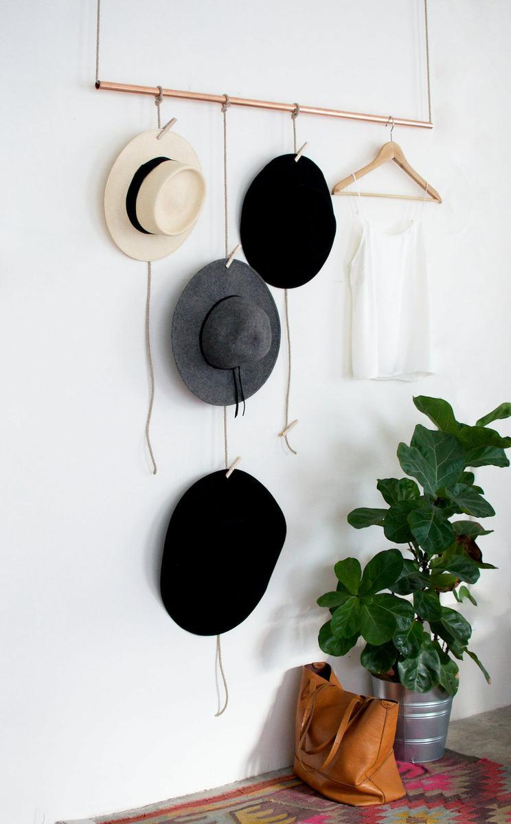 DIY_Colgador_de_sombreros_en_cobre