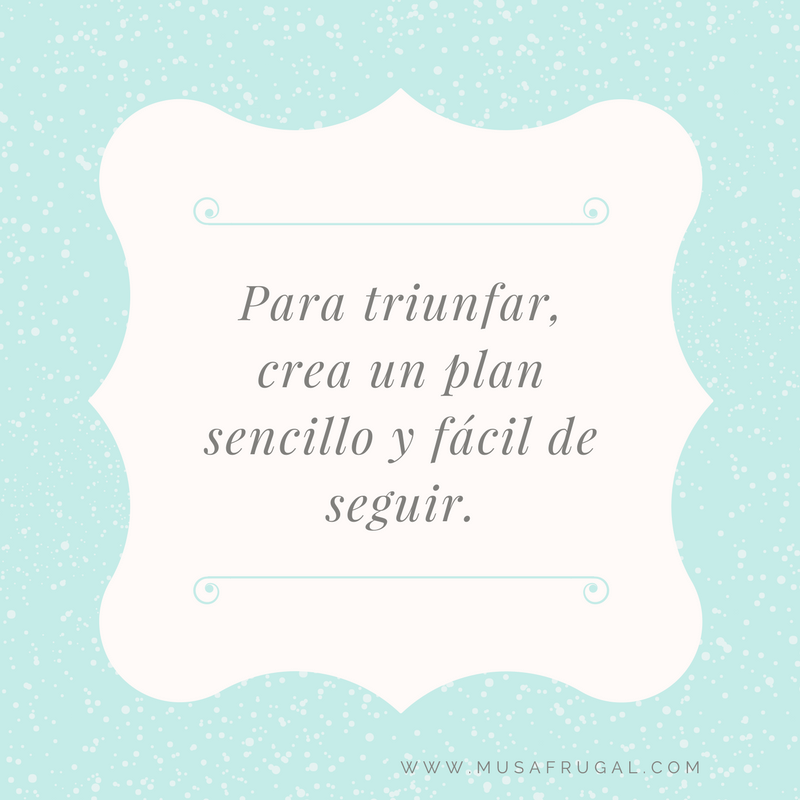 Para triunfar | www.musafrugal.com