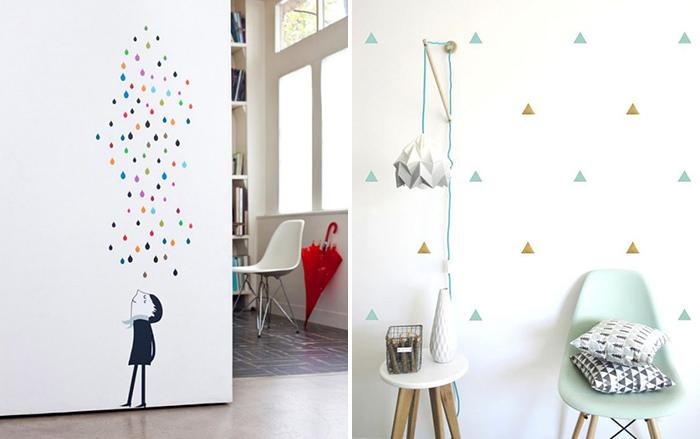 ideas decorar paredes vinilos 1