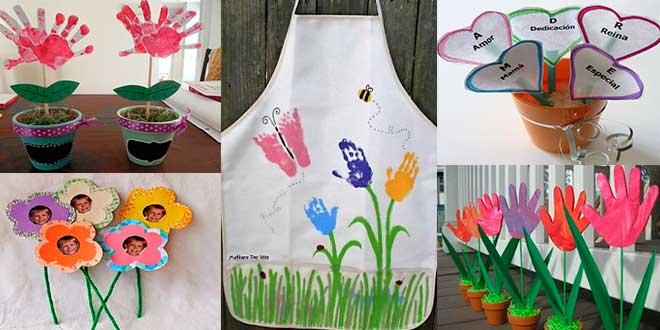 dia-madres-2017,-maceteros-con-manos,-fllores-con-limpiapipas-y-foto-hijos,-delantal-pintado-con-pies-y-manos,-maceta-con-corazones
