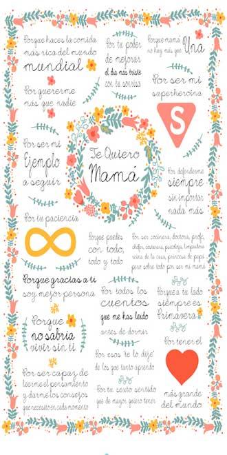 dia-madres-2017,-cartel-te-quiero-mama,-dar-gracias-a-tu-madre