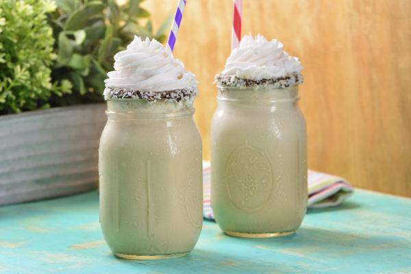 frappe de coco con café