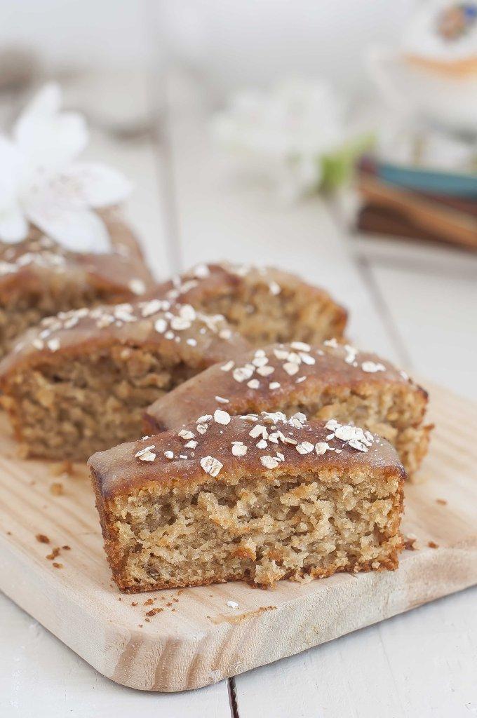 bizcocho de avena y cafe