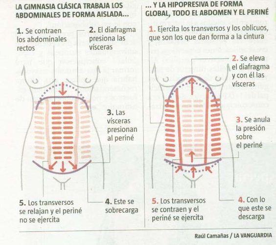 Ejercicios hipopresivos