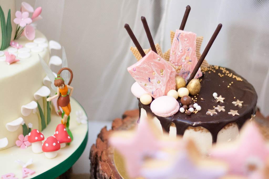 tarta para fiesta de hadas