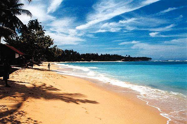 Que Ver En Sri Lanka mar azul brillante