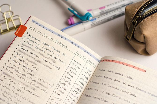 Bullet journal: mis colecciones y listas favoritas