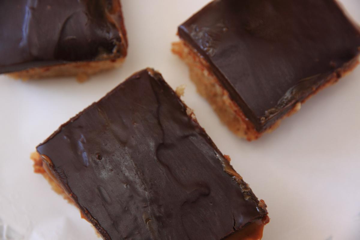 Pastel de chocolate y dulce de leche