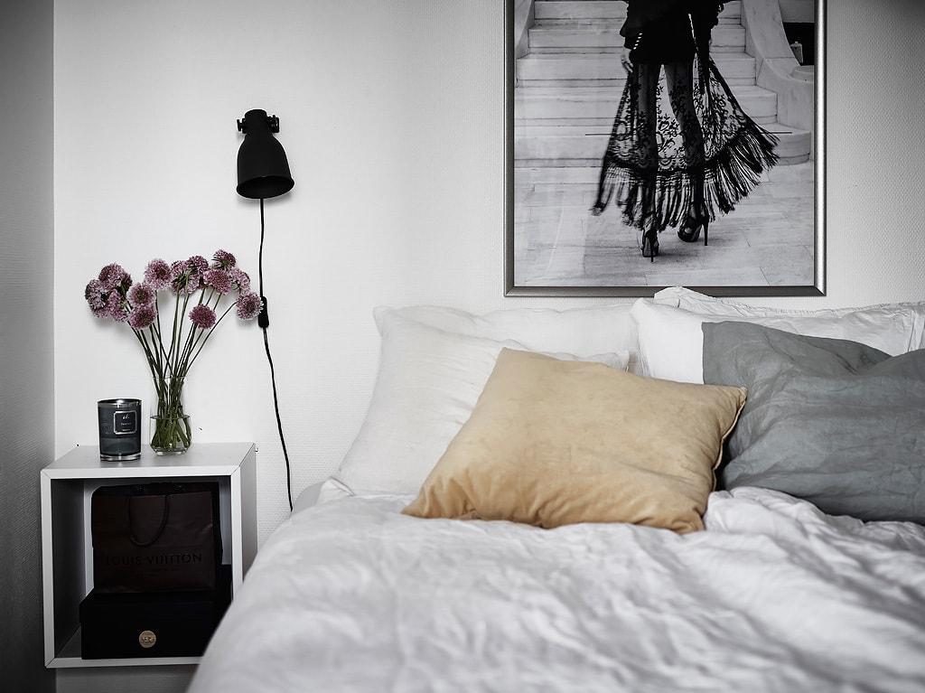 Decorar_con_plantas_de_interior_un_mini_piso_decoinspirción_decolook_detalle_cabezal_dormitorio