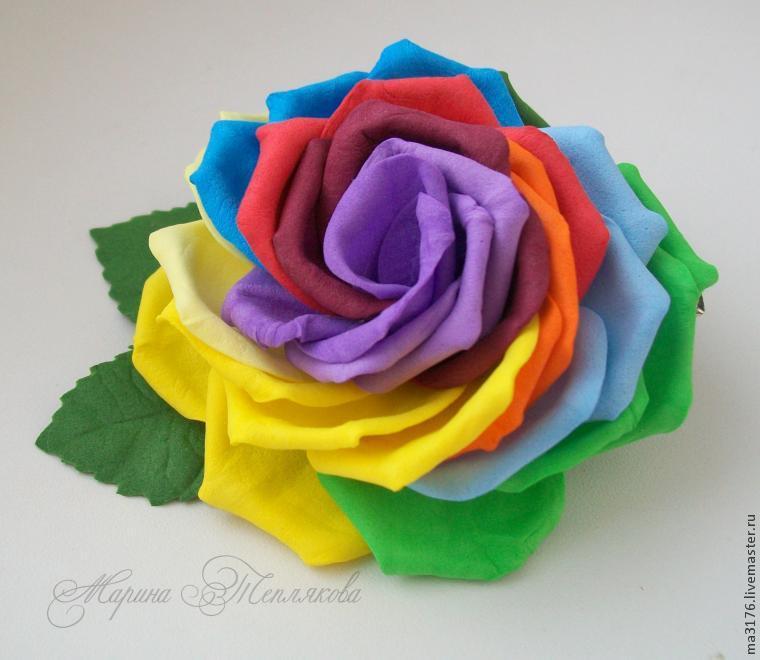rosa de foami