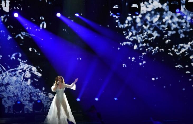 Los looks más comentados de Eurovisión 2017 - Ijana Bogicevic de Serbia