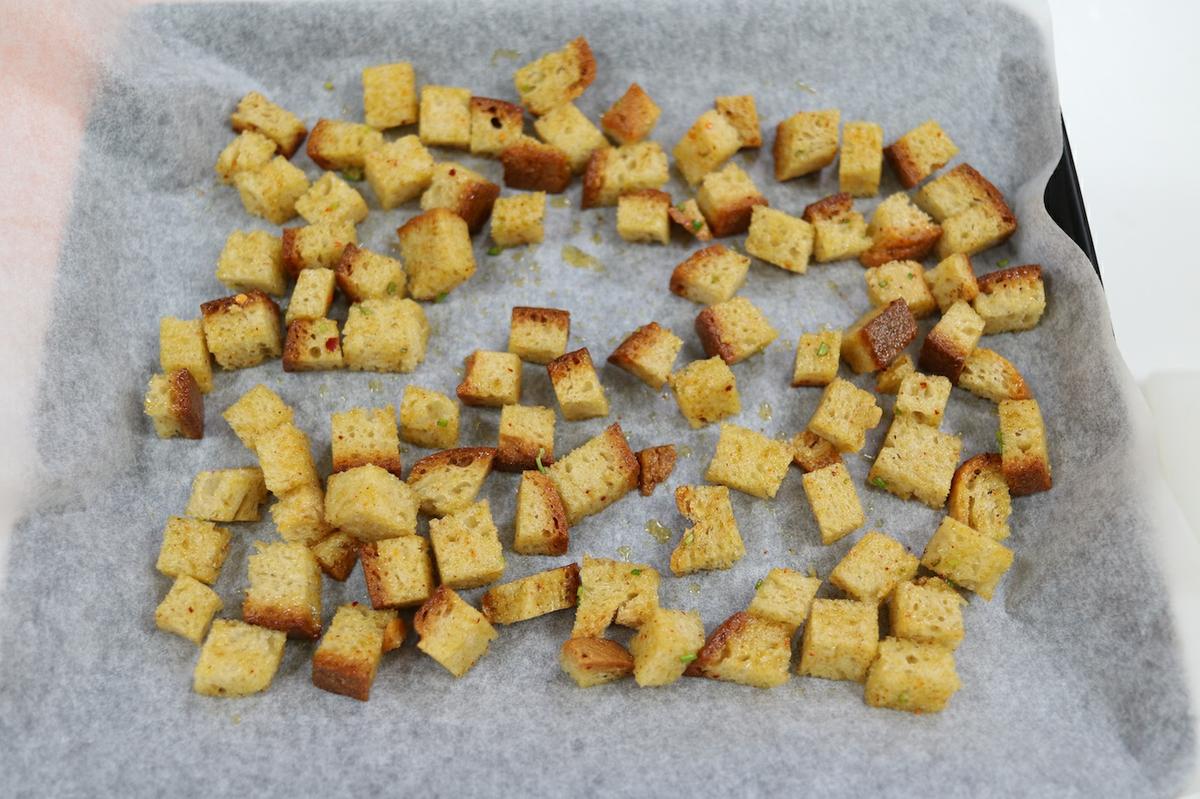 Como preparar crutones