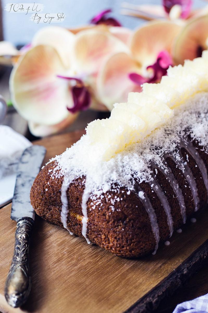 Bizcocho de Zanahoria con Coco y Piña