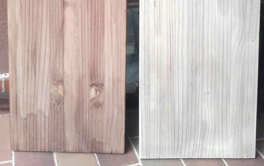 marcar la veta en la madera