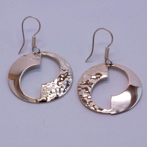 Pendientes circulares de Hechizo de Plata joyeria de plata