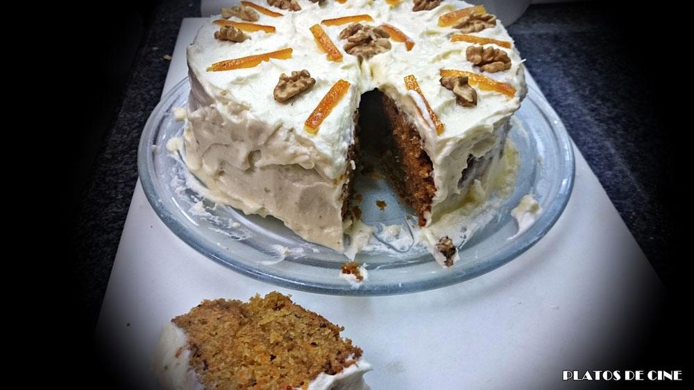 Cobertura de queso para tarta de zanahoria