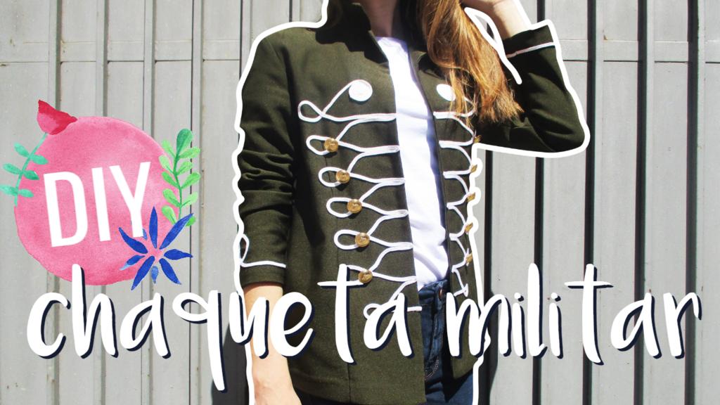 DIY Chaqueta militar ¡Transforma tu ropa! Looks and diy 