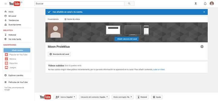 Cómo crear un canal de YouTube Cómo subir videos a YouTube desde Android o PC Guía explicada paso a paso tutorial para convertirse en YouTuber