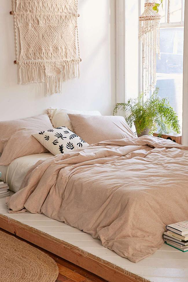 ropa de cama blush boho