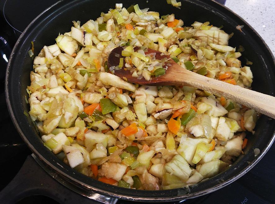 Berenjenas rellenas vegetarianas Portal Jardin