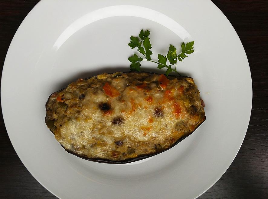 Berenjenas rellenas vegetarianas Portal Jardin
