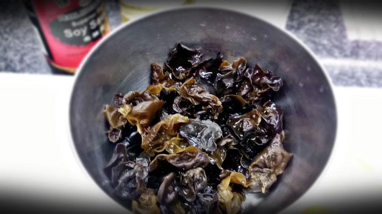 Setas chinas orejas madera negras