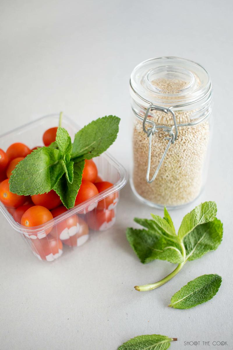 tabbouleh de quinoa ingredientes