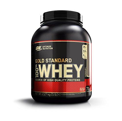 Optimum Nutrition Gold Standard 100% Whey Proteína en Polvo, Chocolate - 2270g