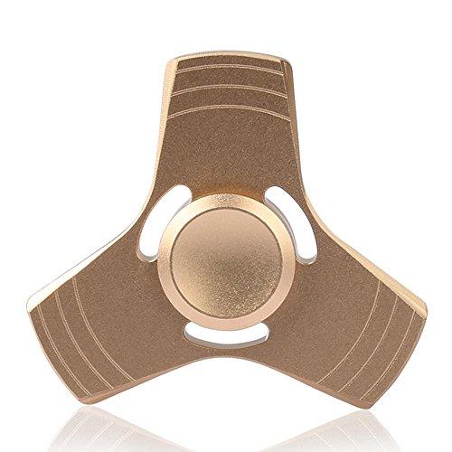 Fidget Toy tipo Spinner,CrazyFire Metal Tri Fidget mano dedo Spinner Focus juguete EDC bolsillo por Estrés Ansiedad Aburrimiento Alivio