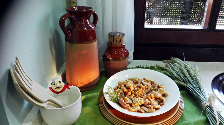 Garbanzos con callos