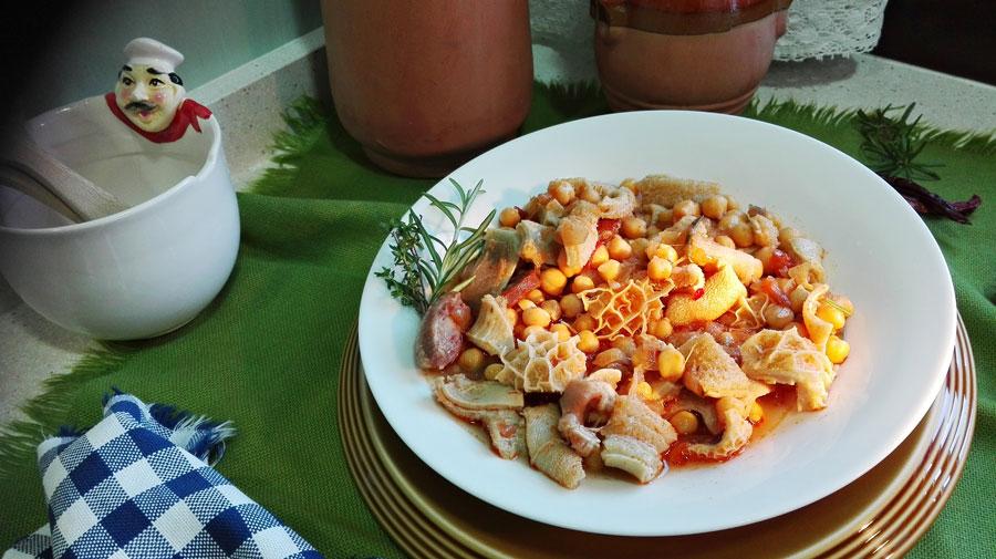 receta con legumbres