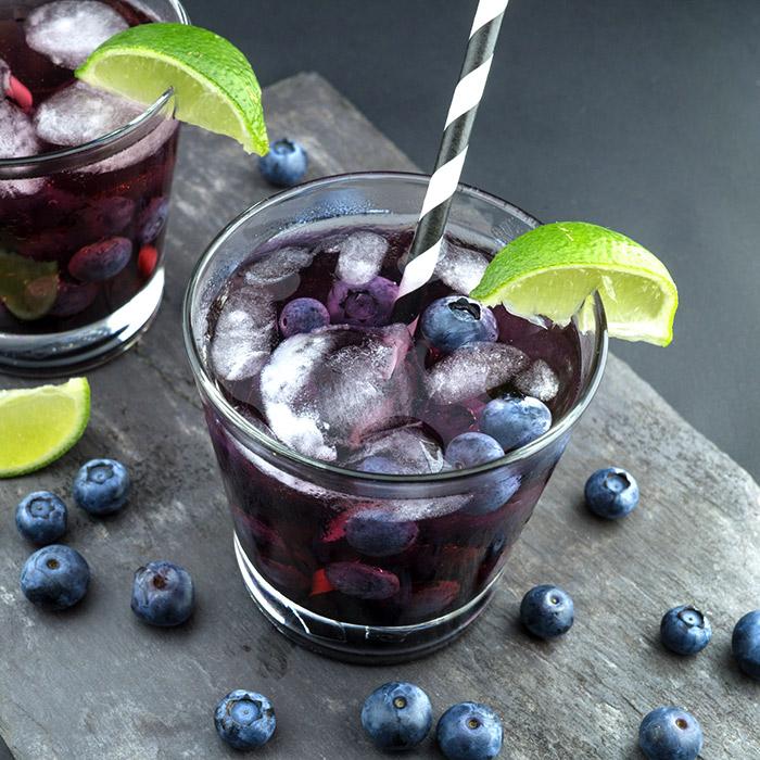 Vodkaberry vodka con moras azules
