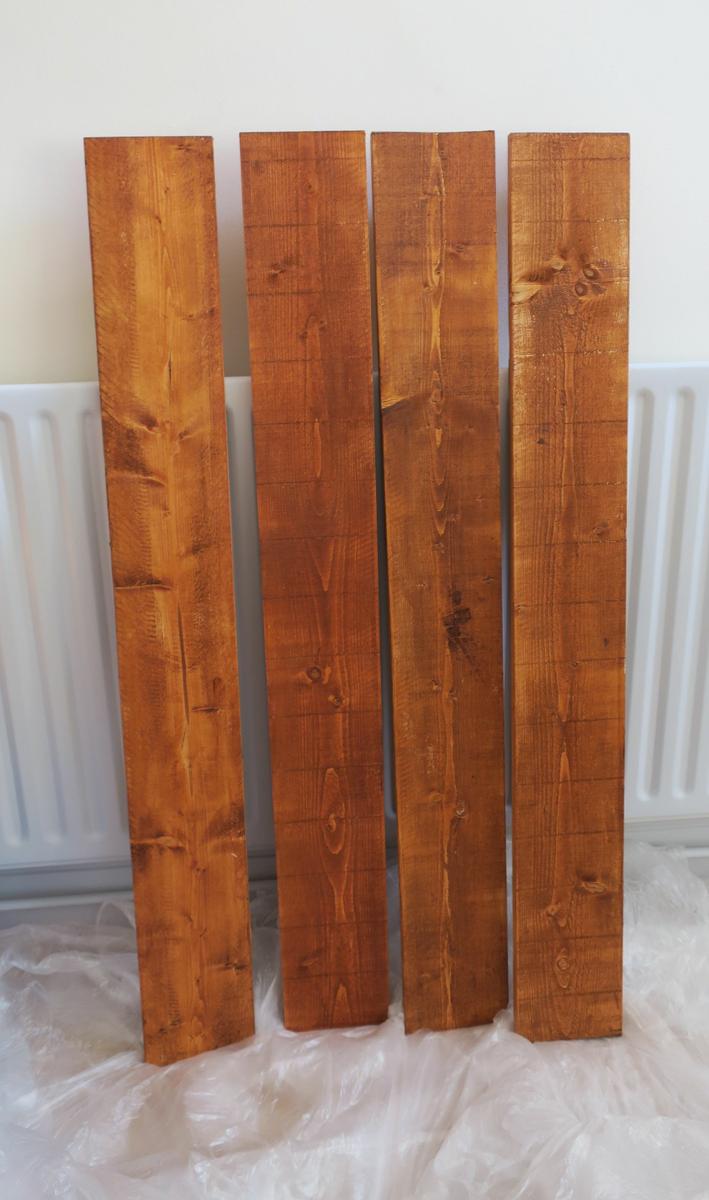 Madera teñida