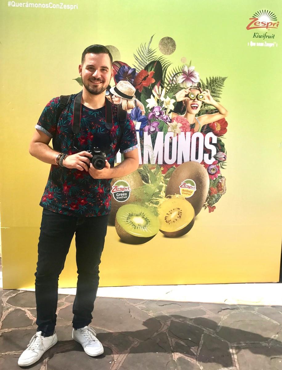 Chef Orielo evento Zespri