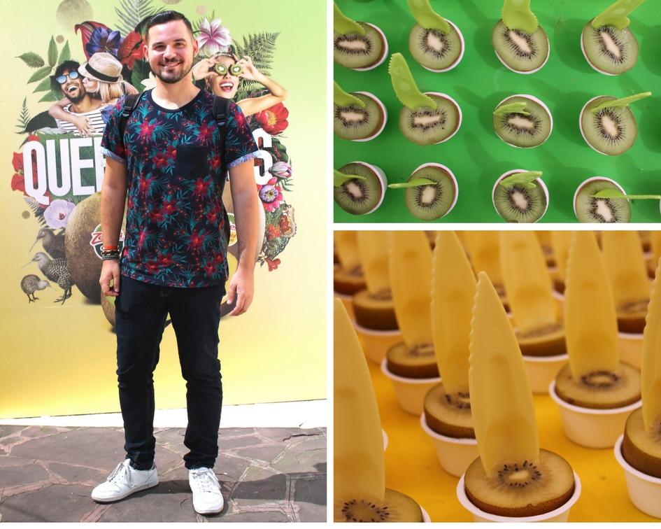 Chef Orielo Kiwis Zespri evento