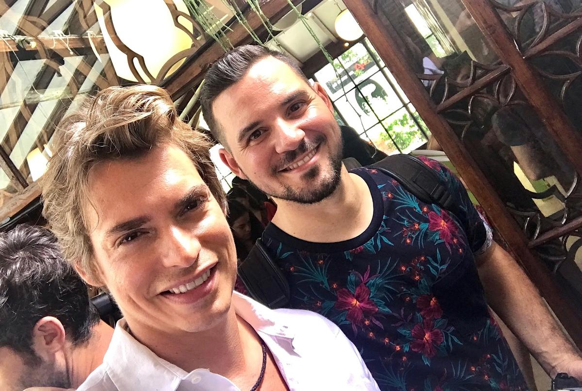 Carlos Baute y Chef Orielo