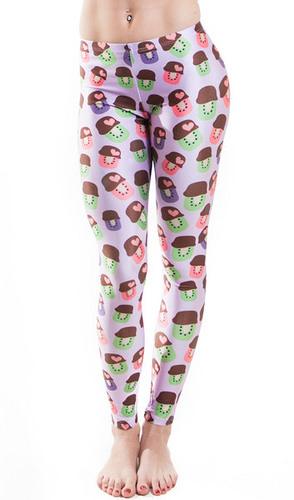 Leggins de print de fantasía